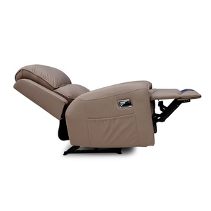 Geeksofa Furniture Modern <strong>Leather</strong> Manual Motion <strong>Recliner</strong> Sofa Set <strong>3</strong> 2 1 With Console &amp; Folding Down Table For Living Room - Product Image 6