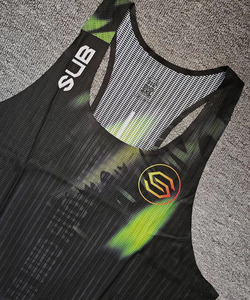 Áo thể thao chạy marathon chuyên nghiệp, đường chạy điền kinh, áo thể thao siêu nhẹ, thoáng khí, áo tập gym, áo tập thể hình, áo bó cơ - Product Image 4