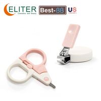 Eliter – Kit de manucure 6 en 1 bleu et gris pour bébé, Kit de toilettage pour bébé, vente en gros