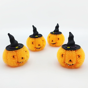 Lampe Citrouille Lumineuse Anti-Stress, Jouet à Presser en Peluche, Lampe Citrouille Lumineuse d'Halloween en Gros - Product Image 5