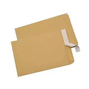 Herstellung von hochwertigen braunen Kraft papier umschlägen mit hochwertigem Druck in China Kunden spezifische Umschlag verpackungen