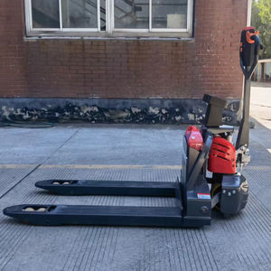 1.5톤 2톤 스케일 팔레트 잭 리튬 배터리 24V/20Ah 전동 팔레트 트럭 (계량 기능 포함) - Product Image 3