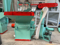 Broyeur à marteaux pour bois à alimentation forcée, moteur diesel/électrique, haute productivité, machine à sciure et paille