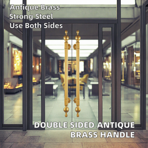 Double Sided Modern Steel <b>Door</b> <b>Pull</b> <b>Handle</b> for Mall Use - Product Image 2