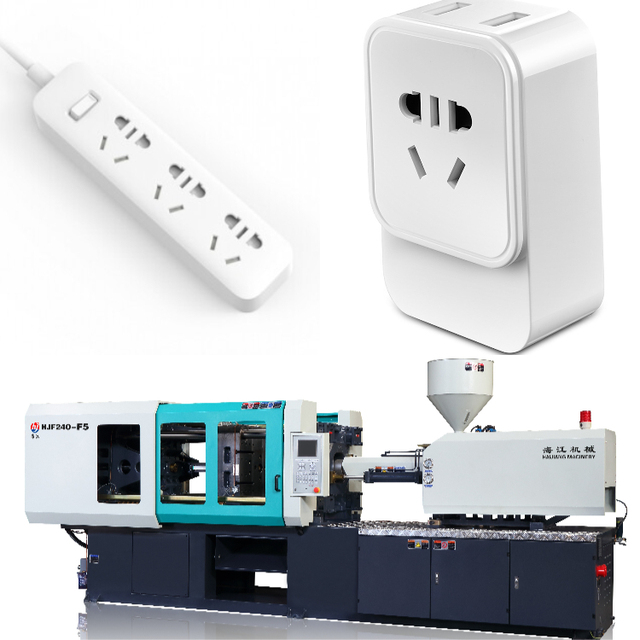140 Ton Automatic Electric Switch Socket Making Manufacturing Injection Molding Machine