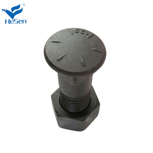 Perno y Tuerca para Cuchilla de Bulldozer 4F3657 Grado 12.9, Perno de Arado con Tuerca - Product Image 2