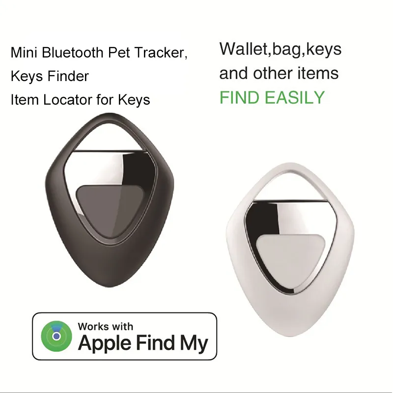 Mini Bluetooth Tracker Keys Finder and Item Locator for Keys Anti Lost Pet Locator Tracker Location iOS Compatible