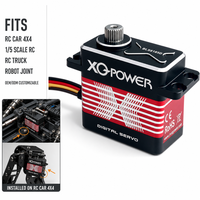 Moteur servo tout métal XQ-POWER XQ-BLS8185D 85 kg, sans balais, étanche, engrenages en acier inoxydable, aluminium CNC, 16,8 V, OEM ODM, vente en gros