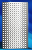 Plaques perforées en acier inoxydable 304 avec des épaisseurs de 1mm, 1.5mm, 2mm et 3mm utilisées pour les écrans de tamisage de sable minéral.