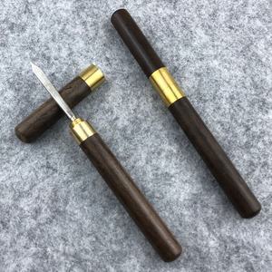 มีดหั่นชาเกลียวกังฟูอุปกรณ์ชงชาแบบเกลียวกรีนฟิลด์สแตนเลสสำหรับพิธีชงชา - Product Image 4