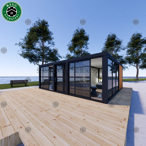 Maison modulaire extensible pliante 20 pieds 40 pieds Maison préfabriquée Australie Maison en conteneur extensible Bureau à domicile - Product Image 1