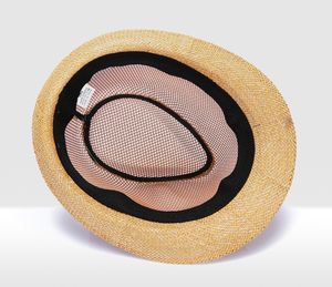 Venta al por mayor <span class=keywords><strong>trenza</strong></span> flexible Fedora sombreros Retro Sun Mesh Beach Panamá Cap transpirable sombreros de copa Jazz sombreros de paja de ala corta con banda de cinturón - Product Image 6