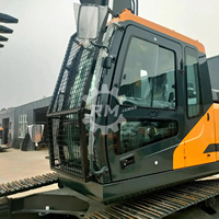 Excavatrice sur chenilles HYUNDAI HX220HD d'occasion, 22 tonnes, pour travaux de génie civil, machines de construction HX210A HX225SL HX260L HX220HD