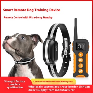 2024 yeni akıllı anti-havlayan yaka uzaktan kumandalı köpek <span class=keywords><strong>e</strong></span>ğitim cihazı plastik Pet <span class=keywords><strong>e</strong></span>ğitim malzemeleri toptan için stokta - Product Image 5