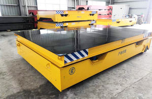 מפעל-בנוי 60 טון רכבת פלטפורמה מכוניות חדש צובר פלדה חדש כלי רכב מופעלים רכב עם ליבה מנוע תעשייתי - Product Image 3