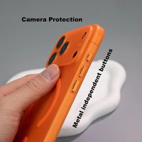 Étui magnétique translucide mat ultra-fin pour iPhone 18 17 Air 16 15 14 Plus 13 12 Pro Max 11, coque souple en TPU mince