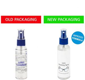 Factory Cheap Custom Logo Printed Eco-Friendly Glasses <b>Cleaner</b> <b>Spray</b> 50ML/60ml Eyeglasses Care Liquid Cloth Kit Portable Wipes - Product Image 2