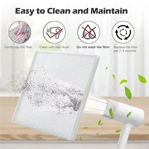 Collecteur de poudre à ongles, aspirateur puissant avec ventilation par ventilateur pour la poudre acrylique et le vernis à ongles, idéal pour les salons de manucure - Product Image 4