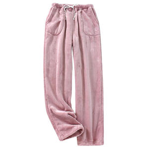 بنطلون بيجامة حراري مطبوع للجنسين، مريح وناعم للغاية، مصنوع من الفلانيل المنسوج، مناسب للربيع والشتاء، طقم بنطلون بيجامة مطبوع من الفلانيل - Product Image 2