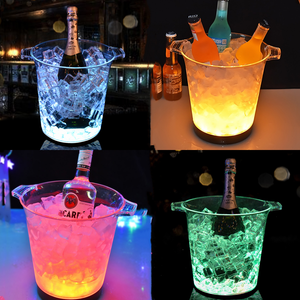 Cubo de Hielo Acrílico Nuevo con Luces LED para Cerveza, para Francia, Max & Jack's, Kulmbacher, J & G Stewart - Product Image 5