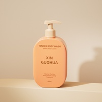 Emballage cosmétique personnalisé en plastique de forme et de couleur personnalisées, pour shampooing, gel douche, après-shampoing, design rond, carré, épaule