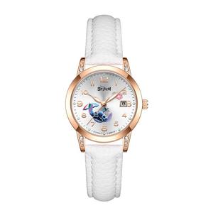 นาฬิกาเด็กดิสนีย์ออริจินัลสติทช์ ดูหนัง การ์ตูน สัตว์ ตัวเรือนโลหะผสม สายหนัง ระบบควอตซ์ หน้าปัด 29 มม. - Product Image 3