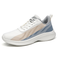Nouveauté Chaussures de sport confortables pour hommes Meilleur prix Chaussures de sport simples respirantes pour la course à pied et la marche pour hommes