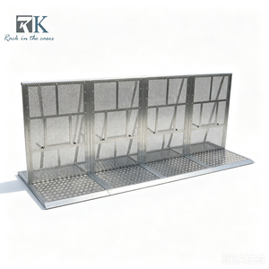 Barrera Portátil para Control de Multitudes en Festivales, Barricada de Aluminio para Control de Multitudes, Valla para Eventos, Barrera para Control de Multitudes en Venta - Product Image 1