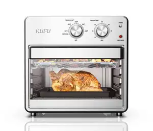 15L 18 의 요리 프리셋 Rotisserie 탈수기를 가진 전기 디지털 방식으로 공기 프라이팬 오븐 기름 요리 기구 다기능 공기 프라이팬 토스터 없음