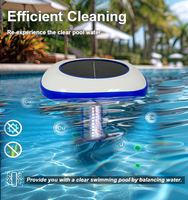 Purificateur d'eau solaire flottant pour piscine, réduit le chlore, ioniseur solaire pour piscine, ioniseur de cuivre pour piscine