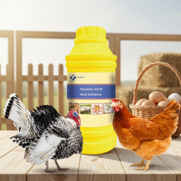 AD3E Solution orale multivitaminée pour poulet Liquide pour poulet Volaille Solution orale Croissance rapide Booster de croissance