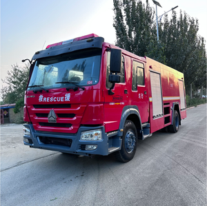 รถดับเพลิงโฟม SINOTRUCK HOWO มือสอง ขนาด 6 ลูกบาศก์เมตร 8 ลูกบาศก์เมตร 290 แรงม้า ขับเคลื่อนด้วยดีเซล 4x2 จากโรงงานโดยตรง - Product Image 1