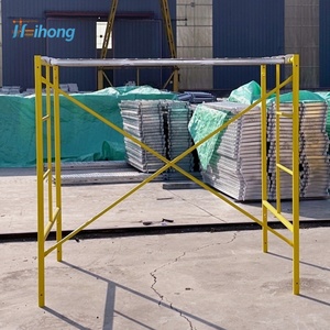 Échafaudage en H, <span class=keywords><strong>tour</strong></span> <span class=keywords><strong>d</strong></span>'accès intérieur légère pour travaux de réparation - Product Image 1