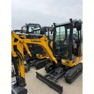 Mini-excavatrice sur chenilles LiuGong 9018F 1,9t, chenilles rétractables, rotation zéro, petite pelle pour travaux de jardinage et de construction - Product Image 2