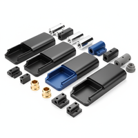 Boîtier de batterie pour robot quadrupède industriel, en aluminium usiné CNC sur mesure de haute précision