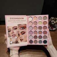 Palette de fards à paupières 67 couleurs longue tenue, résistante à la transpiration, nacrée et mate, blush et illuminateur multi-usages pour maquillage de scène – Meilleures ventes