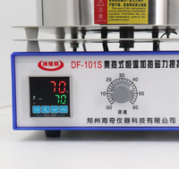Agitador magnético de calentamiento de laboratorio con pantalla Digital, personalizable, OEM, temperatura constante, baño de agua, suministros de laboratorio