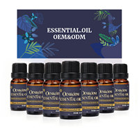 OEM 12 pièces/boîte 100% Huiles Essentielles Pures et Naturelles pour Diffuseur d'Arômes : Néroli, Lavande, Arbre à Thé, Rose, Citron, Orange Douce - Coffret de 100 Huiles Essentielles