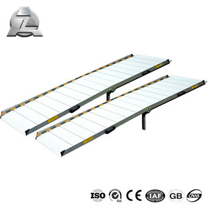 Mái Dốc Gấp Di Động Bằng Hợp Kim Nhôm <span class=keywords><strong>6</strong></span> Chân Nhẹ Di Động Ngoài Trời Cho Xe Lăn - Product Image 2