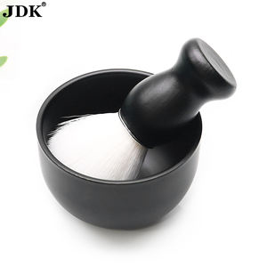 <span class=keywords><strong>Blaireau</strong></span> de rasage-Pure 100% Best Badger Hair Nylon Hair avec manche noir tout en résine robuste et tête à poils surdimensionnés - Product Image 6