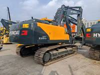Excavatrice sur chenilles Hyundai Robex HX220HD d'occasion, 22 tonnes, pelle hydraulique, machine de terrassement sur chenilles pour la construction