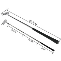Ensemble de putter de golf Mini kit de pratique portable avec balle de putter détachable pour kit d'entraînement de golf intérieur/extérieur