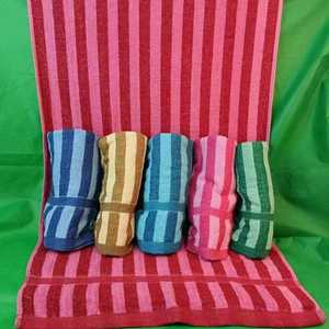 Asciugamano all'ingrosso di cotone poliestere cotone poliestere misto spugna asciugamano a buon mercato - Product Image 4