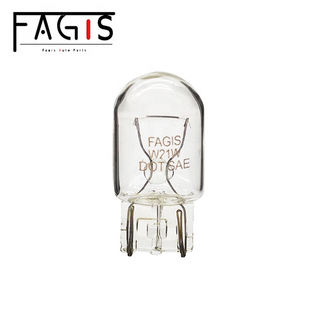 FAGI T20 7440 12V 21W Car Halogen Bulb - Single Contact Clear Auto Turn Signal Light Lamp | Wholesal