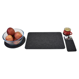 Offre Spéciale 1 pièce tapis de Table antidérapant résistant à la chaleur, napperon lavable en feutre - Product Image 6