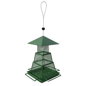 USMILEPET Bestseller IJzeren Vogelvoederbak Intrekbare Hangende Schaal Tuinvogelvoederbak Eekhoornbestendig voor Buiten in de Tuin - Product Image 3