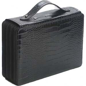 Estuche para Lápices con Logotipo Personalizado, Profesional, 4 Capas y 4 Cierres, Antigolpes y Anti-caídas, para 200 Lápices de Colores - Product Image 1