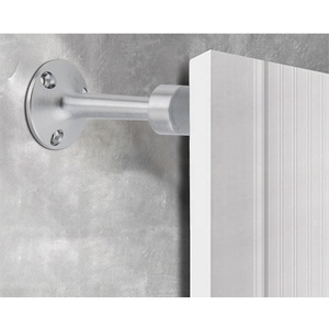 Kẽm Hợp Kim Ngọc Trai Chrome Rose Cố Định Hình Trụ Mô Hình Ốp Tường Gắn Cửa Chủ Cao Su Bumper Cho Khách Sạn Nhà Bếp - Product Image 6