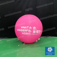 1.2m personnalisé publicité ballon gonflable ballon hermétique modèle ballon suspendu gonflable réutilisable