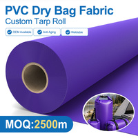 Sac à dos étanche 30L/40L en bâche enduite épaissie, résistant aux déchirures, pour activités nautiques (rafting et pêche)